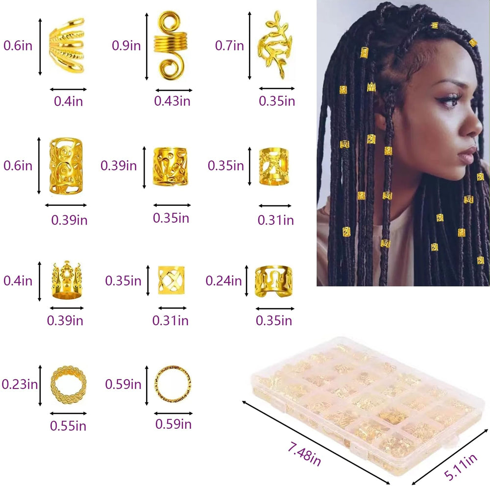 Tuefuzy clips dorados para pelo, fáciles de colocar y seguros