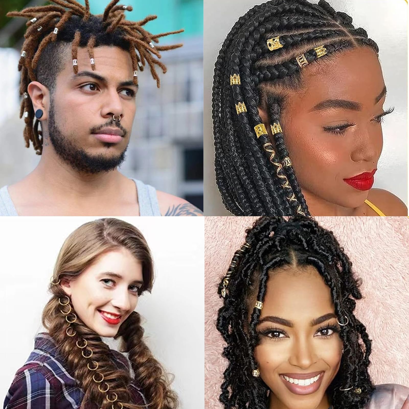Tuefuzy regalo joyas para cabello: caja incluida, perfecto para ocasiones.