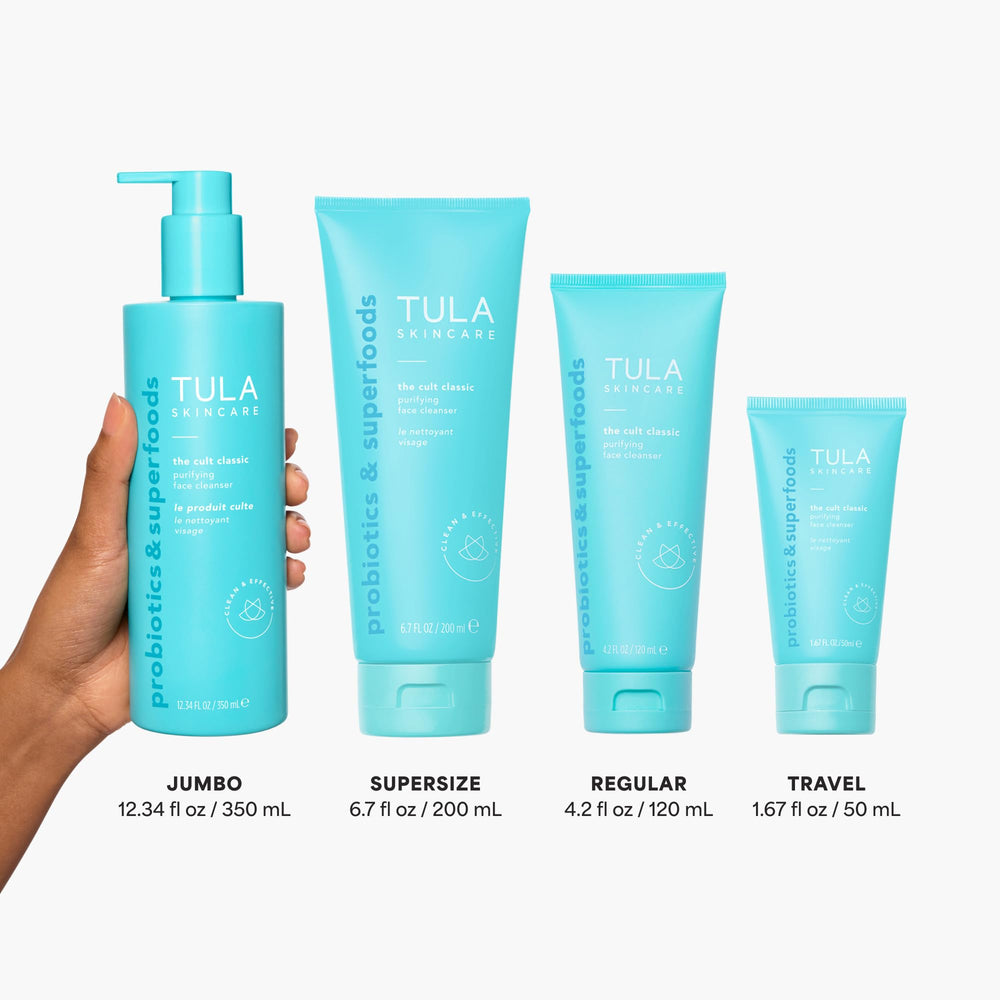 TULA cúrcuma y extractos con hidratación para la piel