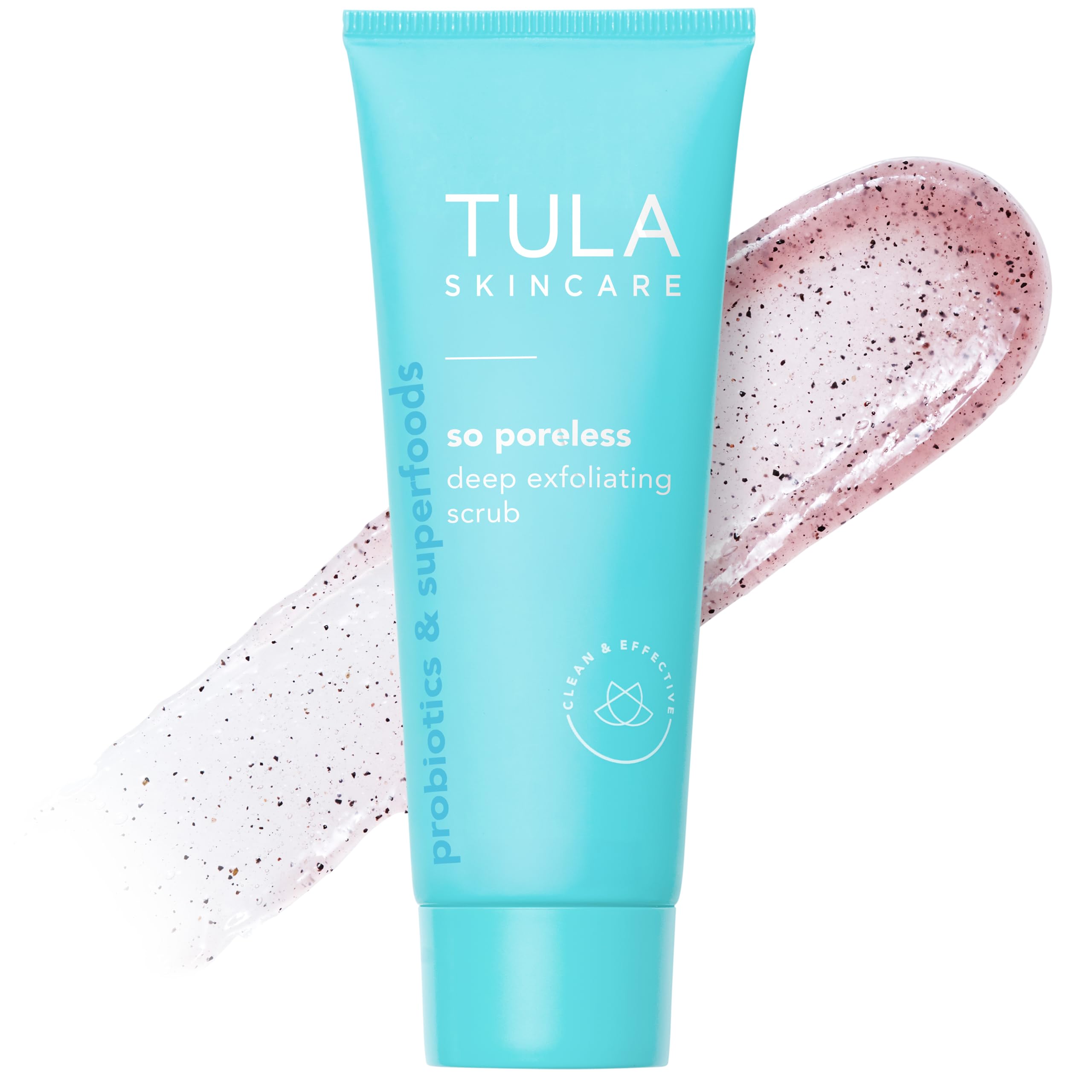 TULA gommage exfoliant pour les points noirs, peau purifiée
