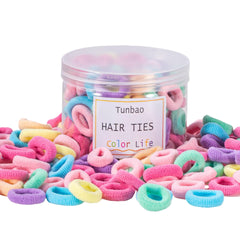 Tunbao gomas de pelo para bebé en frasco transparente, almacenamiento fácil