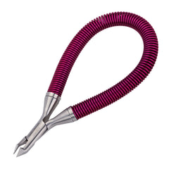 Tweezerman Grip & Snip espiral, mango ergonómico, comodidad al recortar cutículas.
