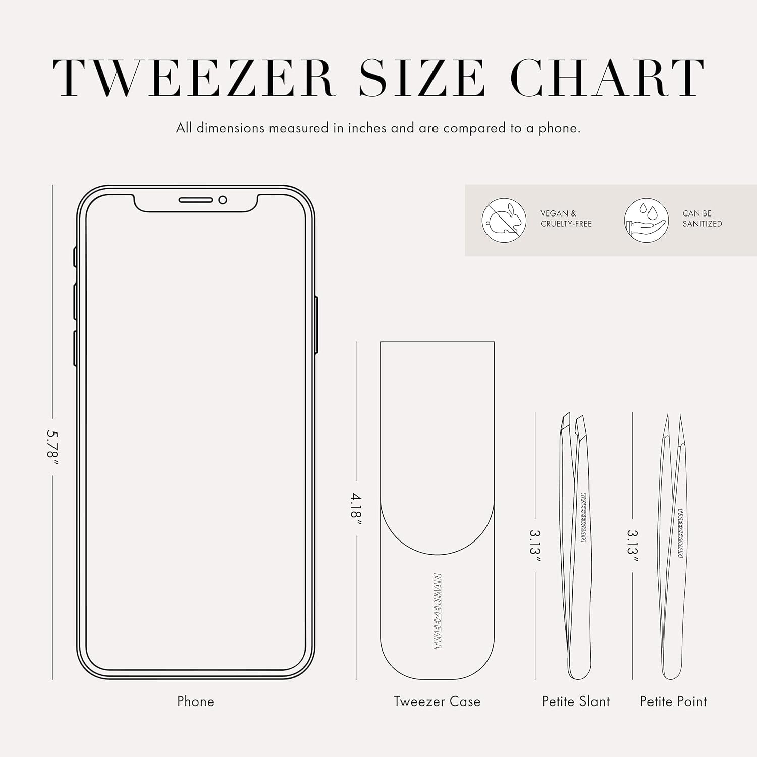 Tweezerman préparation des sourcils avec compresse chaude pour confort.