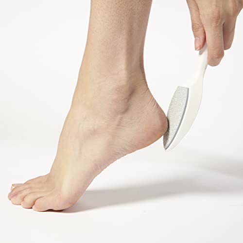 Tweezerman Sole Smoother: uso en ducha para eliminar callos con facilidad.