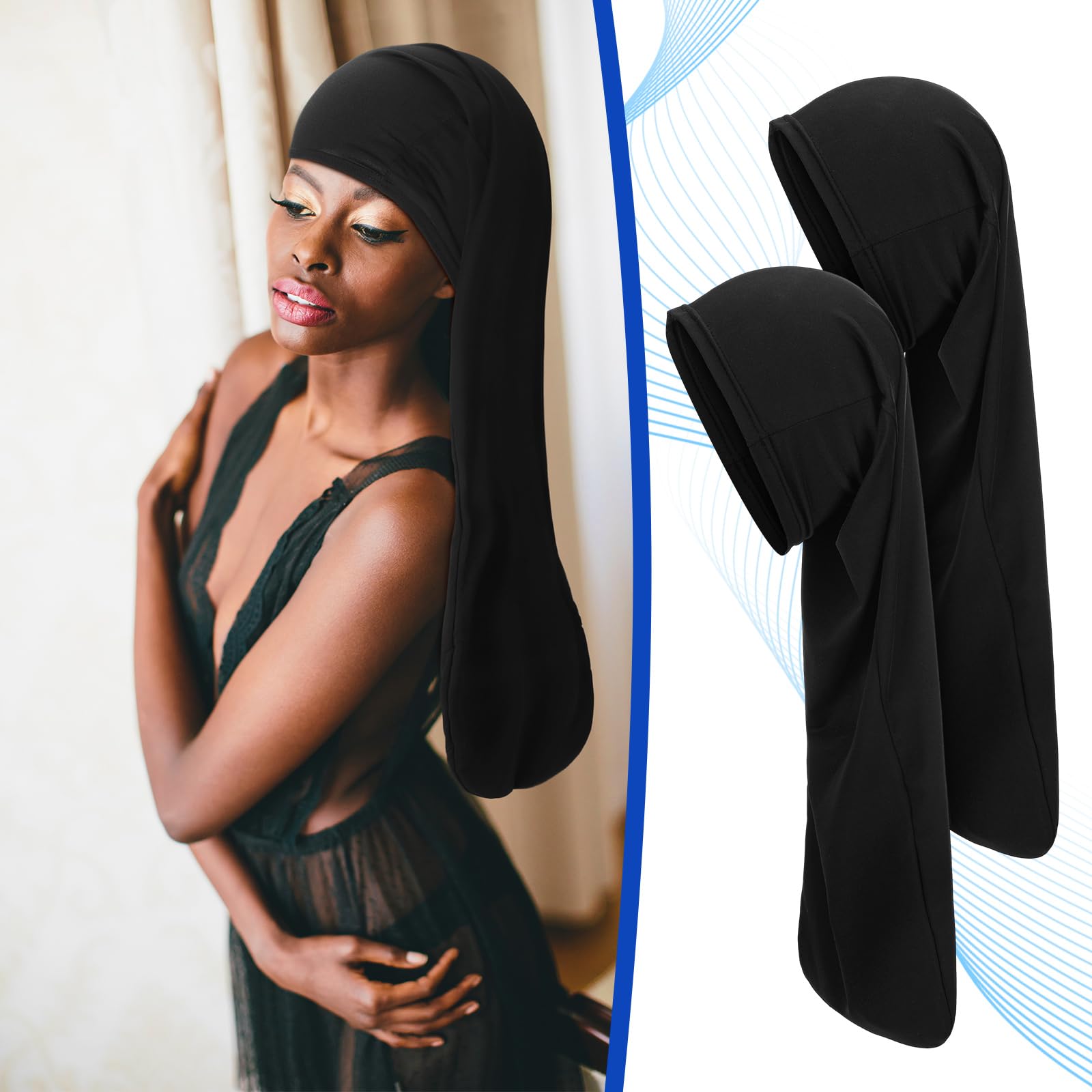 Gorra Twistover para rastas, ligera y transpirable para uso diario.