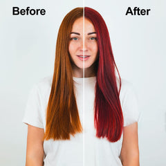 TYAYW vino rojo shampoo-textura-cremosa facilita distribución suave