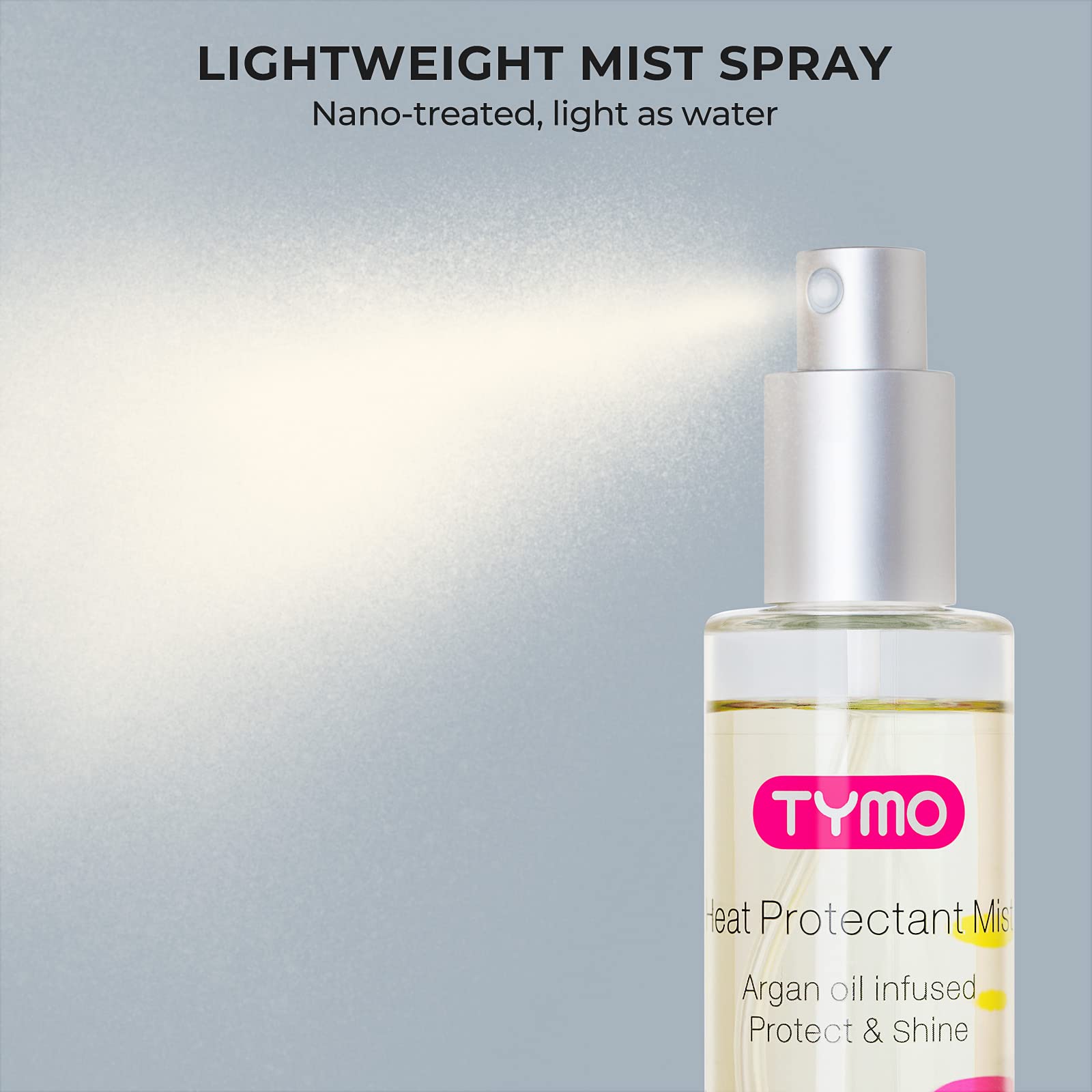 TYMO spray ligero para todo tipo de pelo: brillo sin grasa