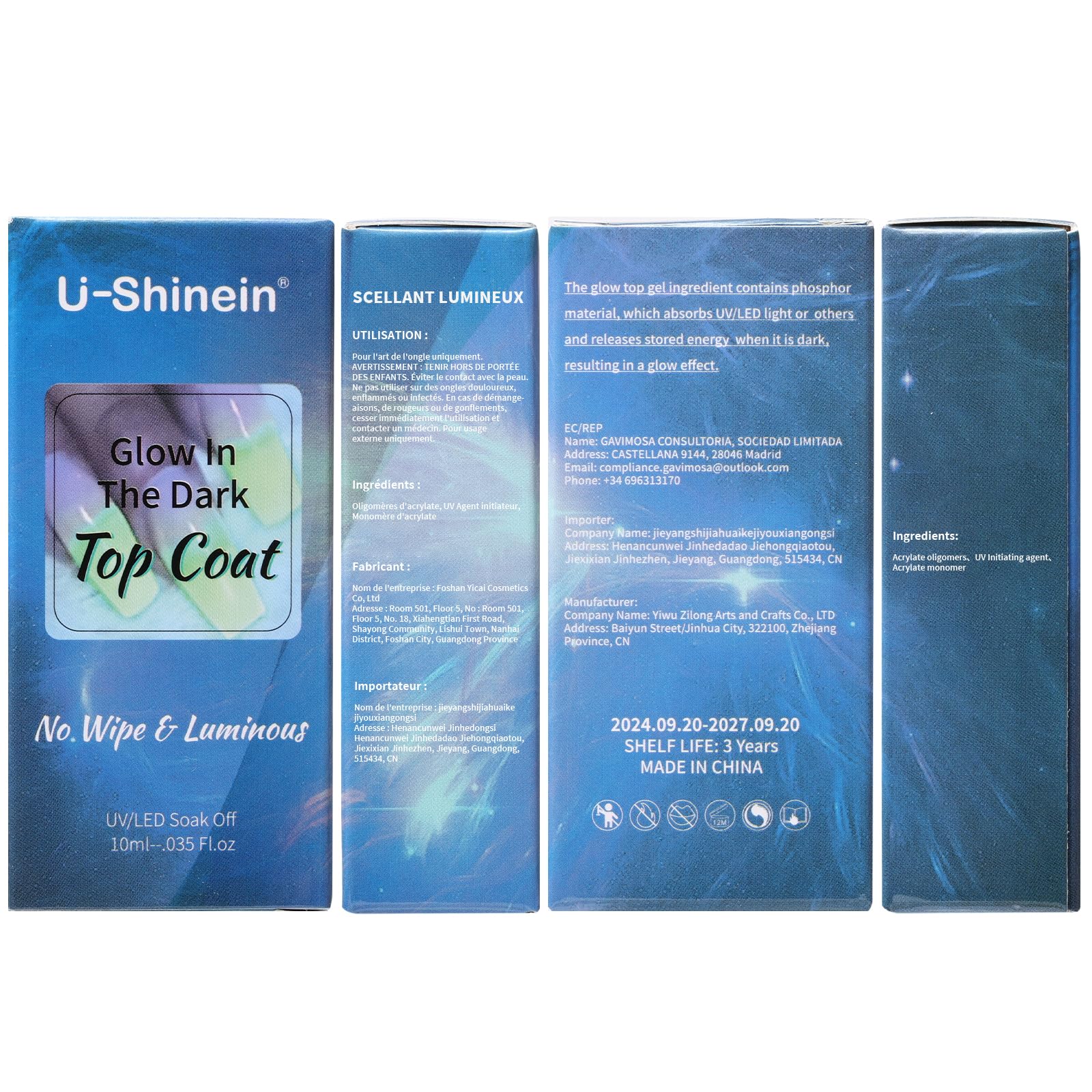 U-Shinein ideal para arte de uñas casero o profesional.