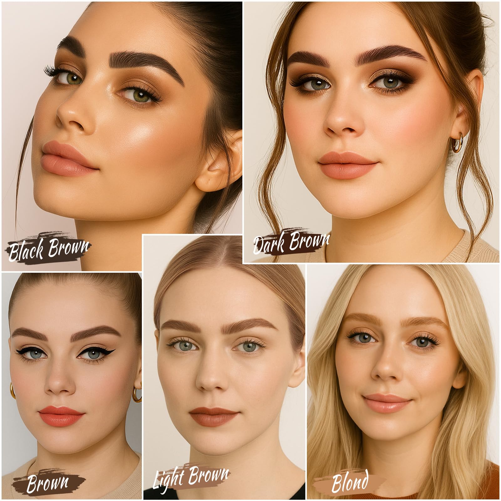 UCANBE brow stamping kit setup speeds up morning routines