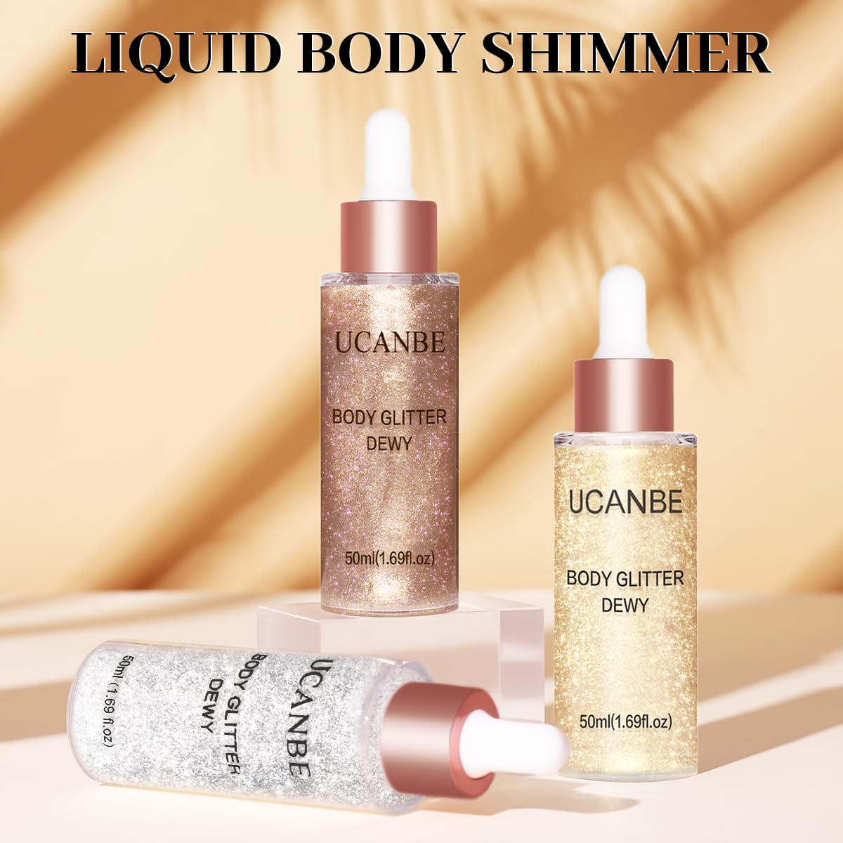 UCANBE Hydrating Body Shimmer gift-ready packaging makes a thoughtful present.