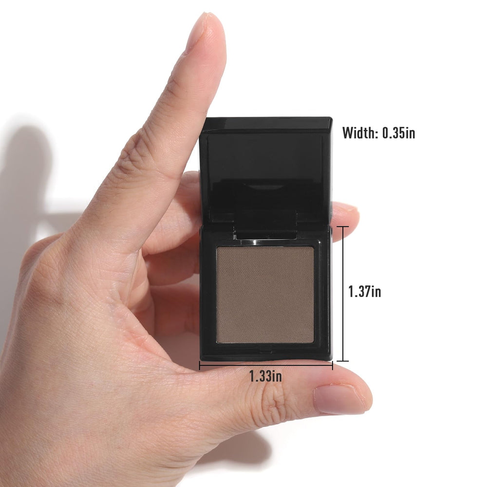 UCANBE sombra de ojos brillo tono gris claro para efectos sutiles.