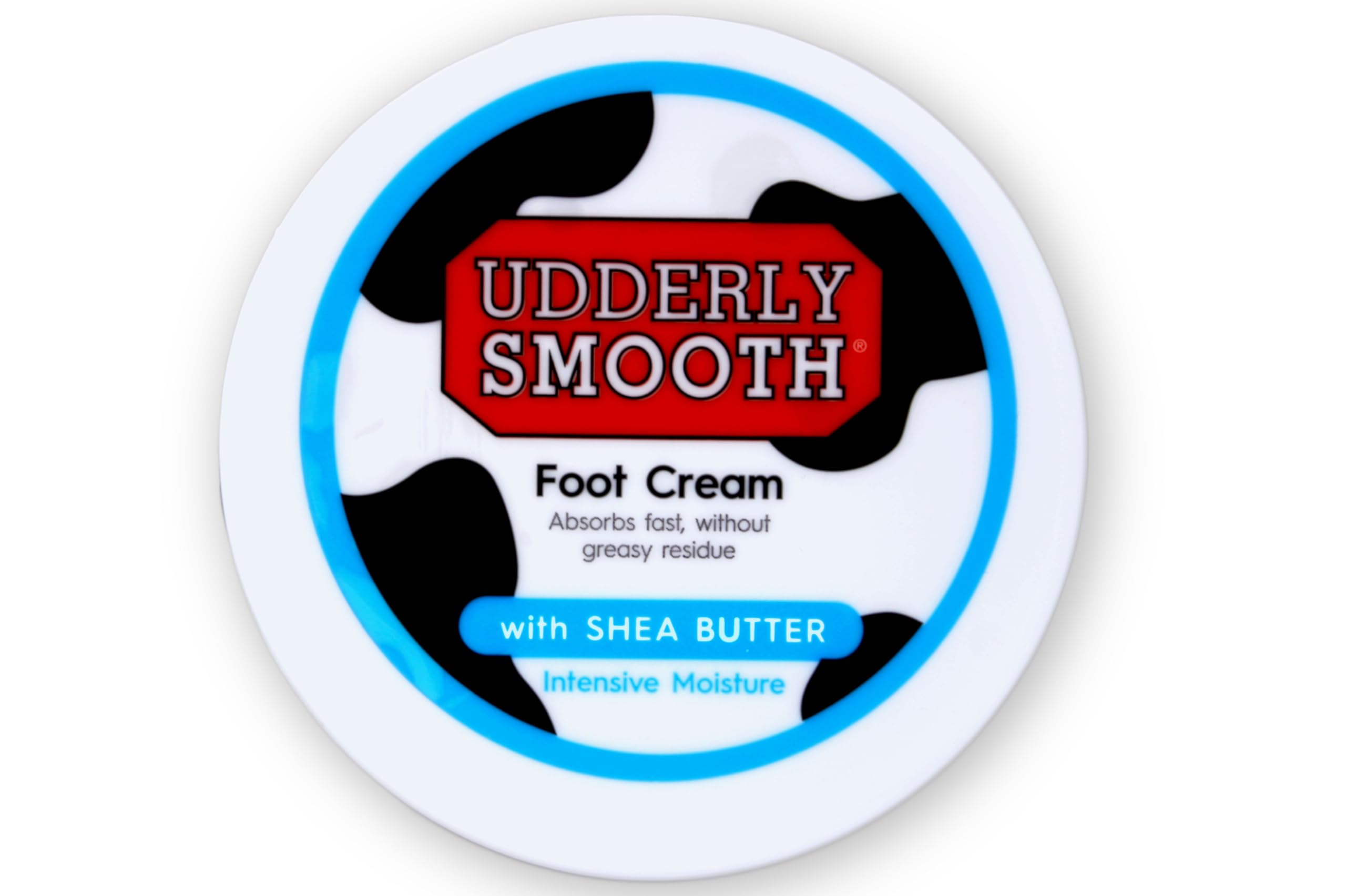 Udderly Smooth hidratación prolongada, suaviza pies secos durante todo el día.