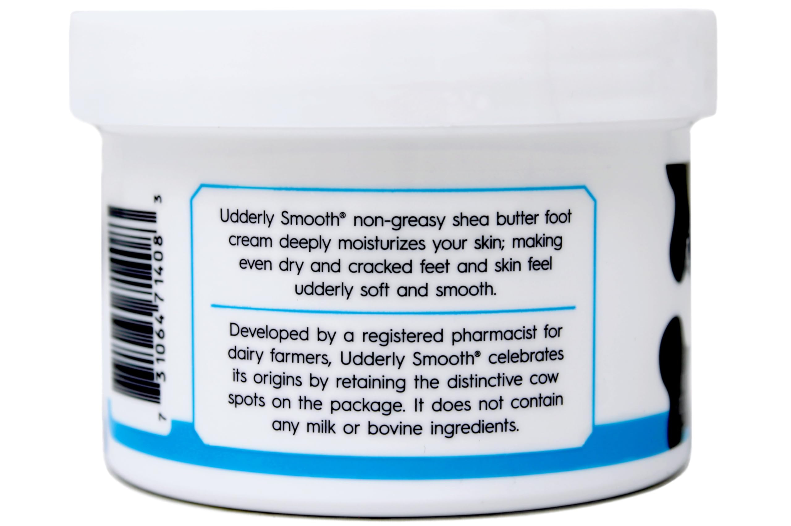 Udderly Smooth textura de absorción rápida, mantiene la piel suave.