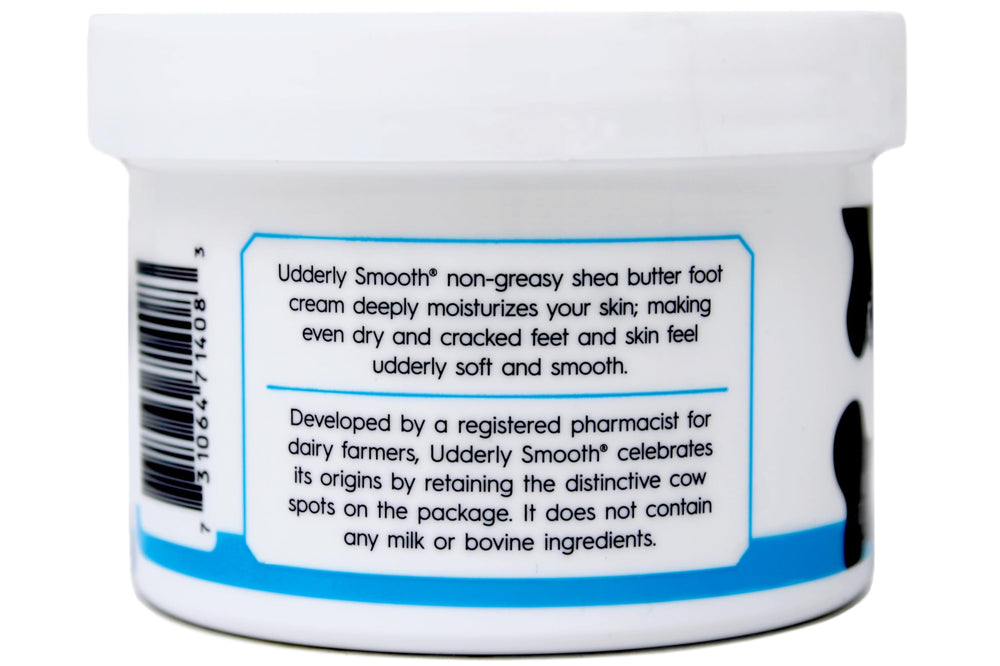 Udderly Smooth textura de absorción rápida, mantiene la piel suave.