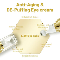 UJHAY 360-degree eye roller ball for cooling massage and better serum absorption.