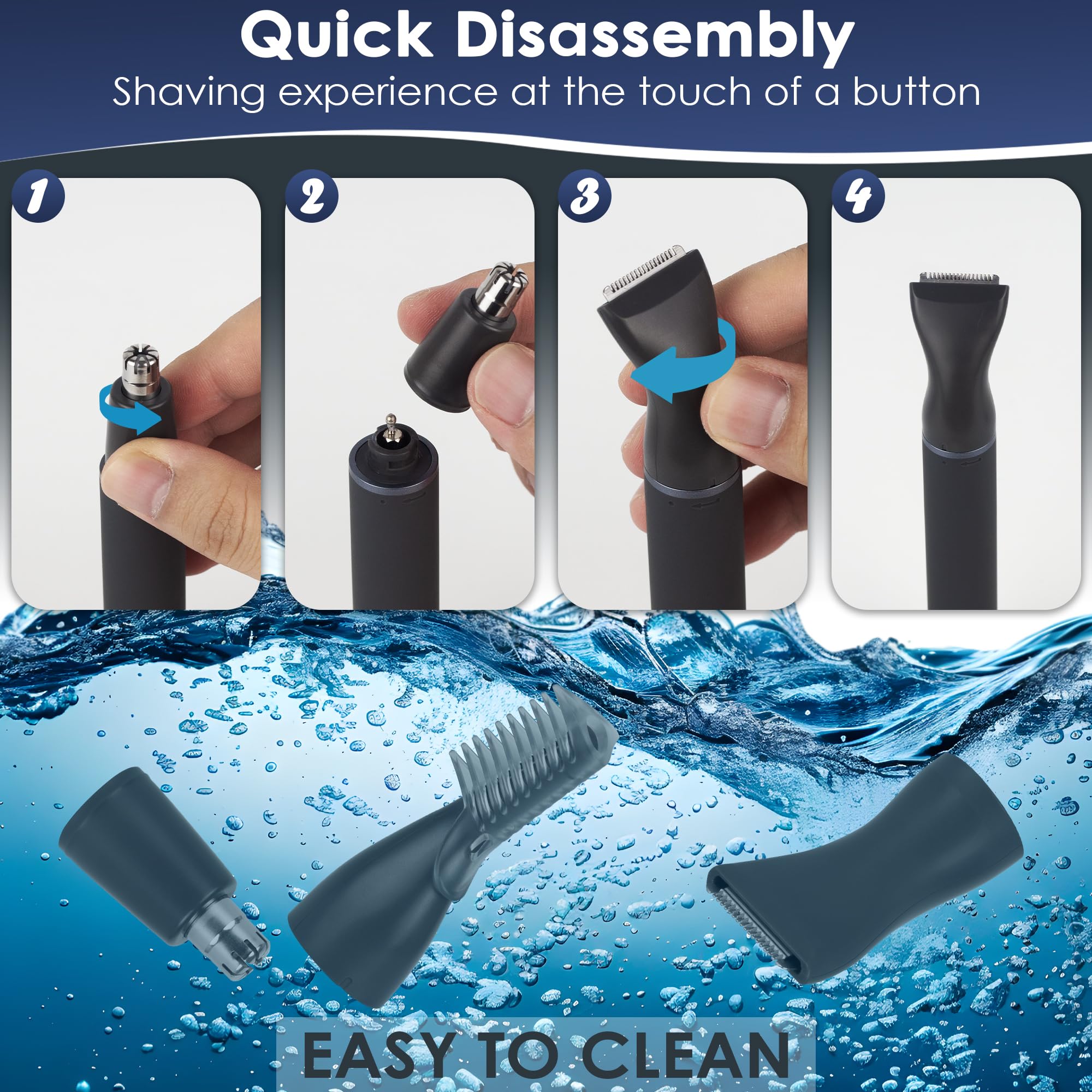 Diseño compacto ULAIDO ideal para viaje y bolso.