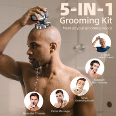 UltraCaput conjunto 5 en 1 para cabeza y rostro.