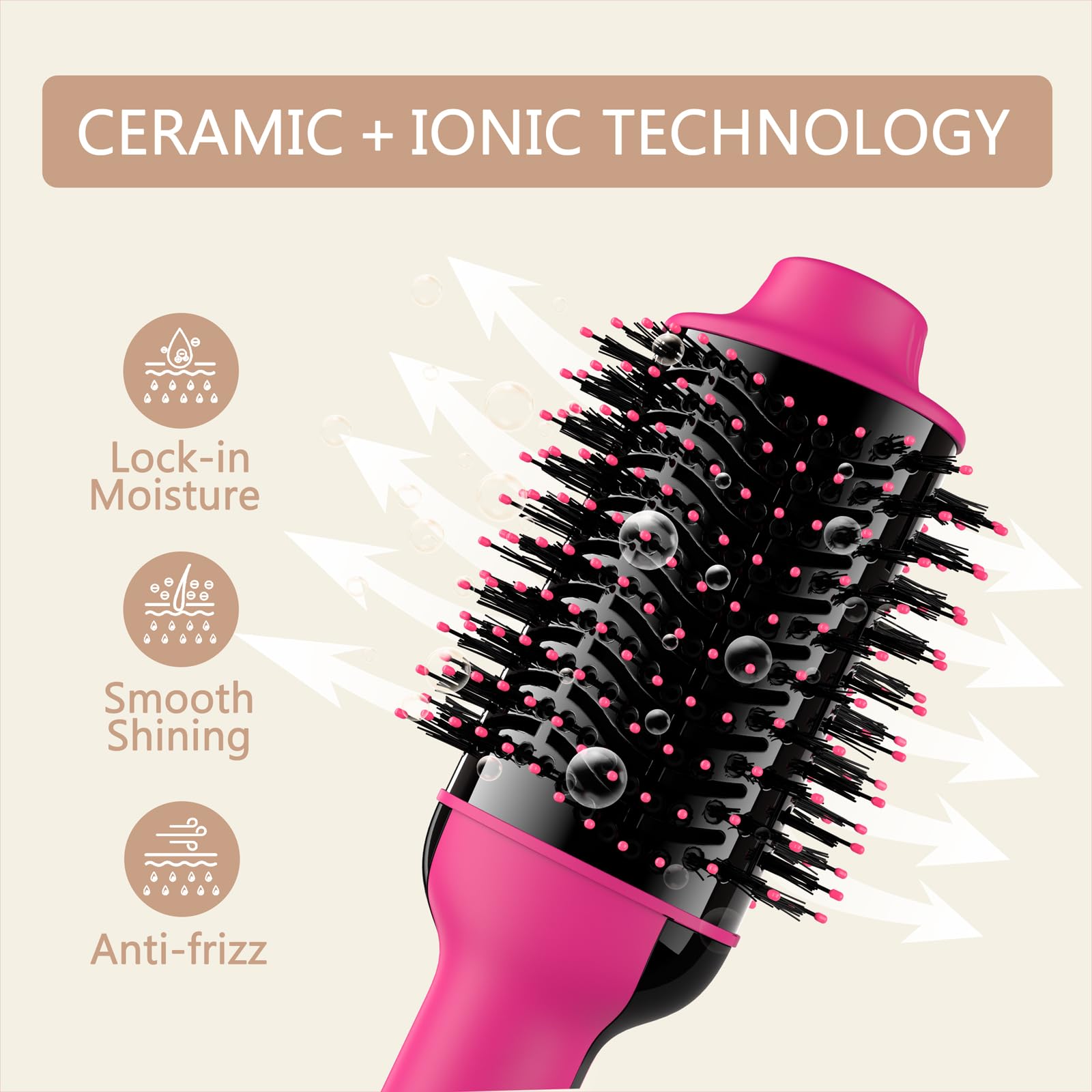 Umeely tecnología de iones negativos para controlar el frizz.