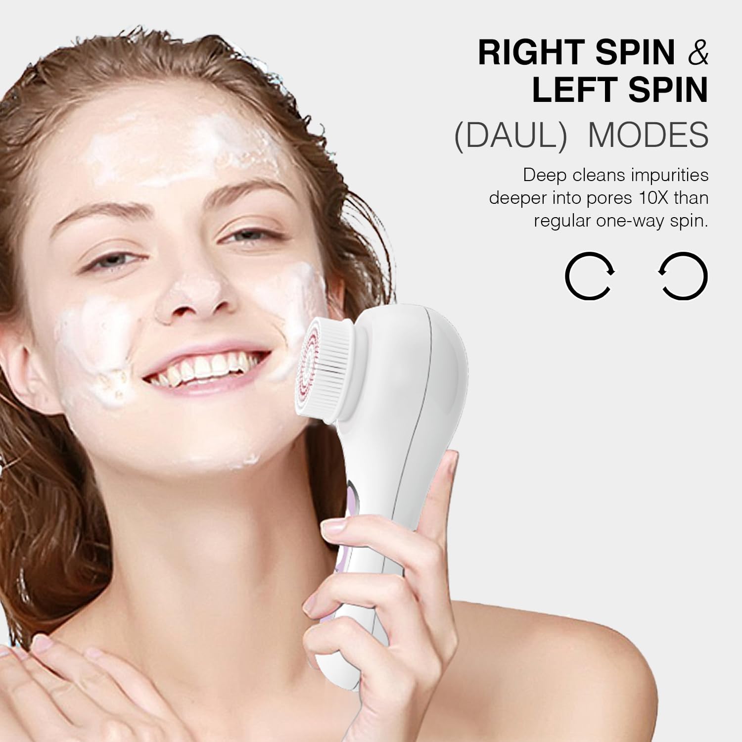 UMICKOO Cepillo facial modos 3 para piel mixta a sensible