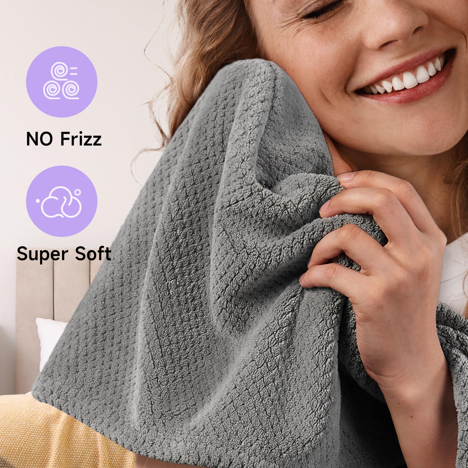Toalla Umisleep en conjunto de 3 colores para toda la familia.