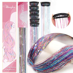 Extensiones de brillo Umylar con gancho metálico para montaje rápido