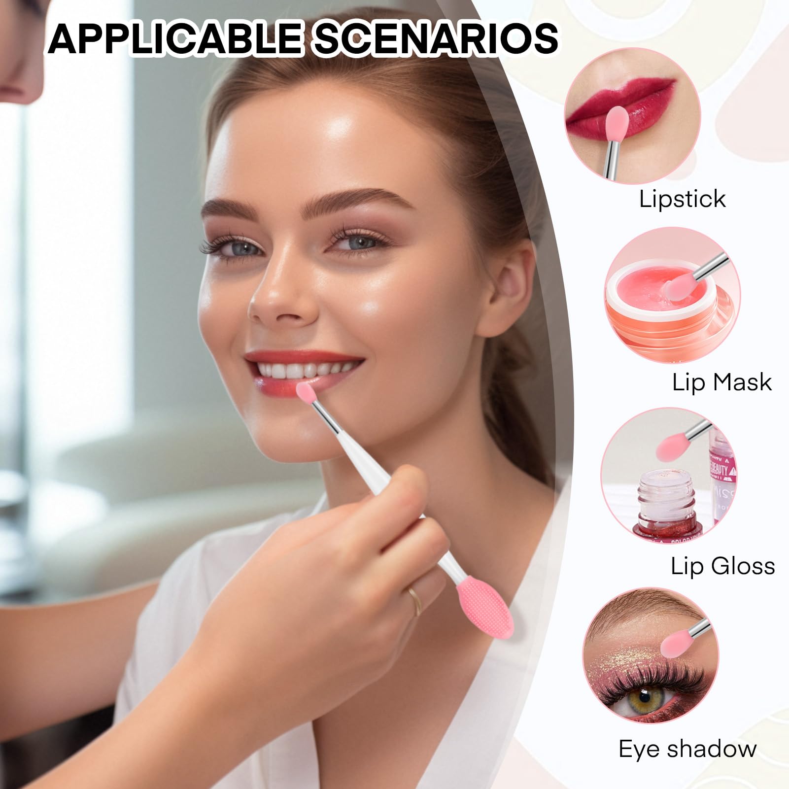Aplicación precisa de bálsamo o gloss con Unaone.
