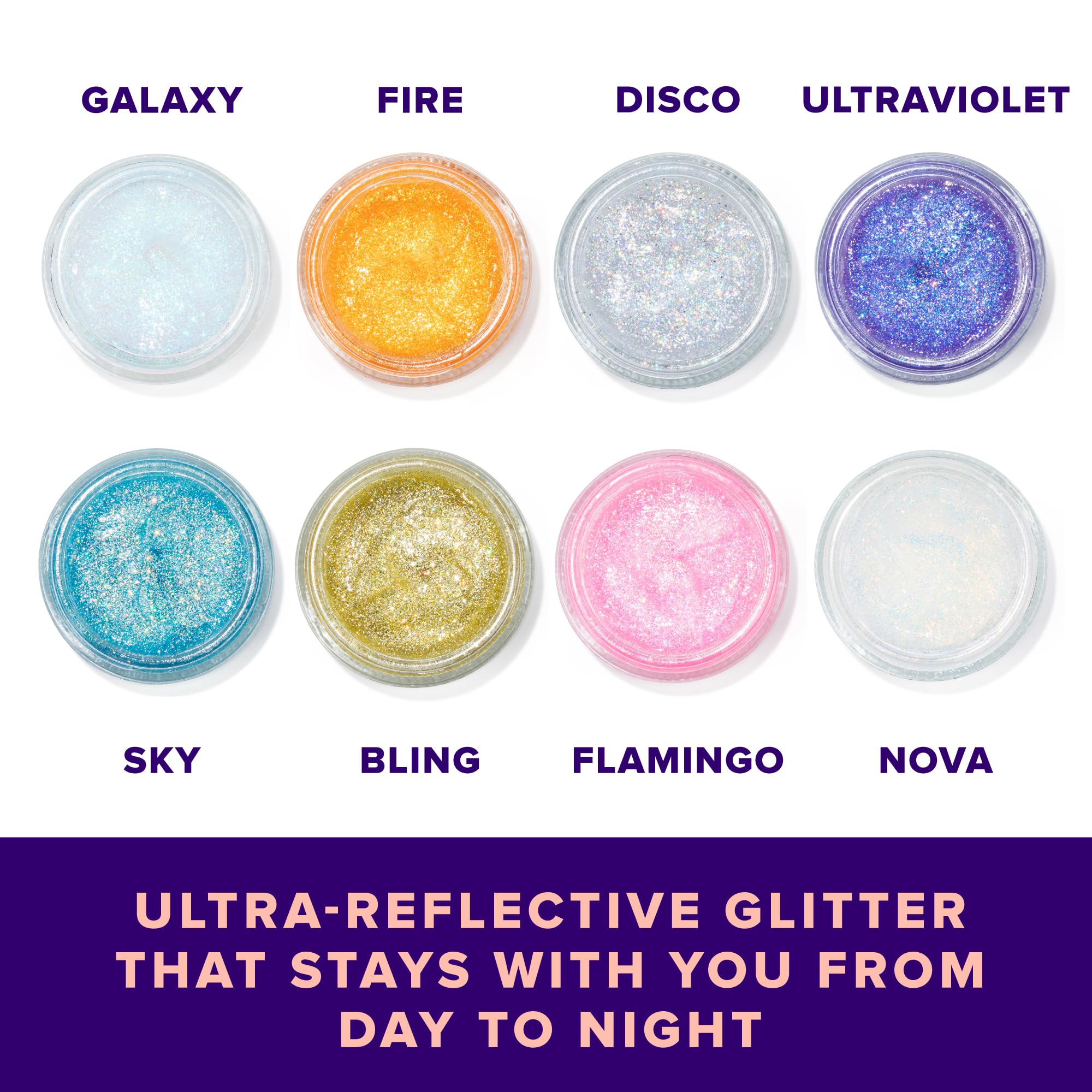 Unicorn Snot gel brillo azul perfecto para cosplay y eventos.