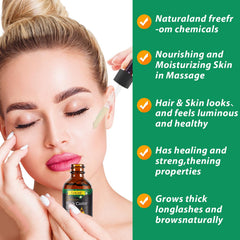 Uocasi Aceite de Ricino Jamaicano para cabello en crecimiento.