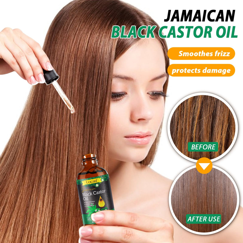 Uocasi Aceite de Ricino Jamaicano, regalo ideal para autocuidado.