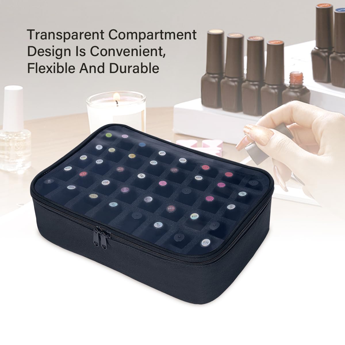 Compatibilidad modular: se puede combinar con otros estuches UOZL para ampliar capacidad.
