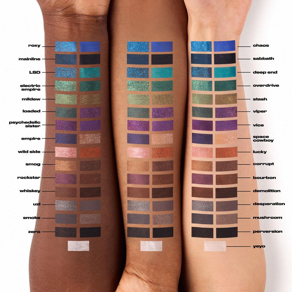 URBAN DECAY 24/7 Glide-On Sabbath delineador cremoso, deslizamiento suave en el párpado.