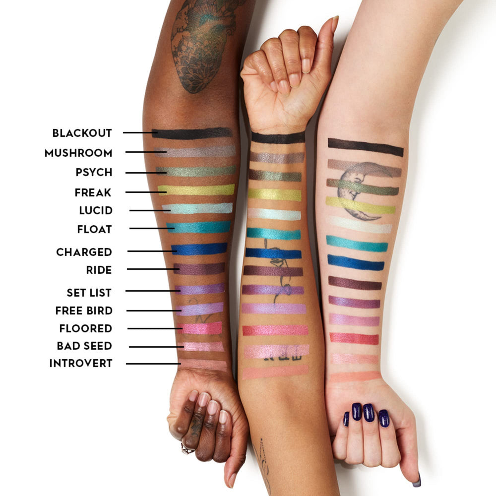 URBAN DECAY 24/7 Half Baked, aplicar con dedo y humedecer para más intensidad.