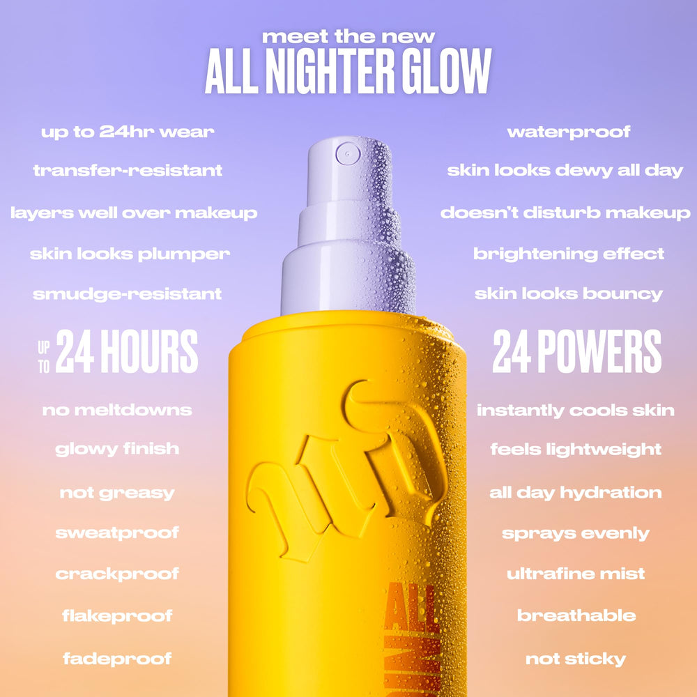 URBAN DECAY All Nighter aplicación entre pasos para mayor durabilidad