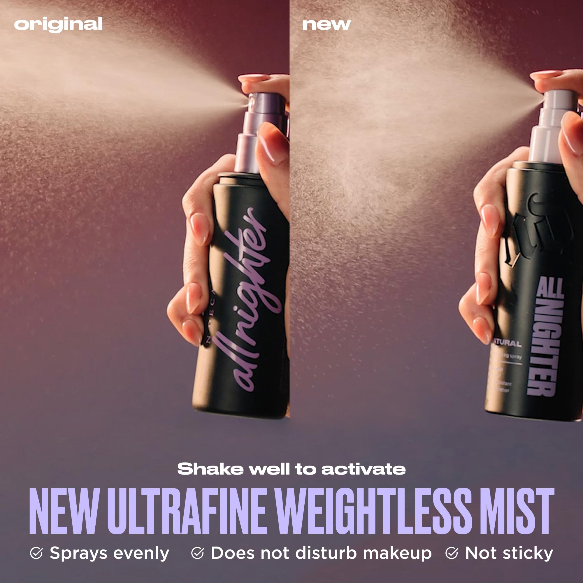 URBAN DECAY All Nighter: tamaño de viaje para retoques sobre la marcha.