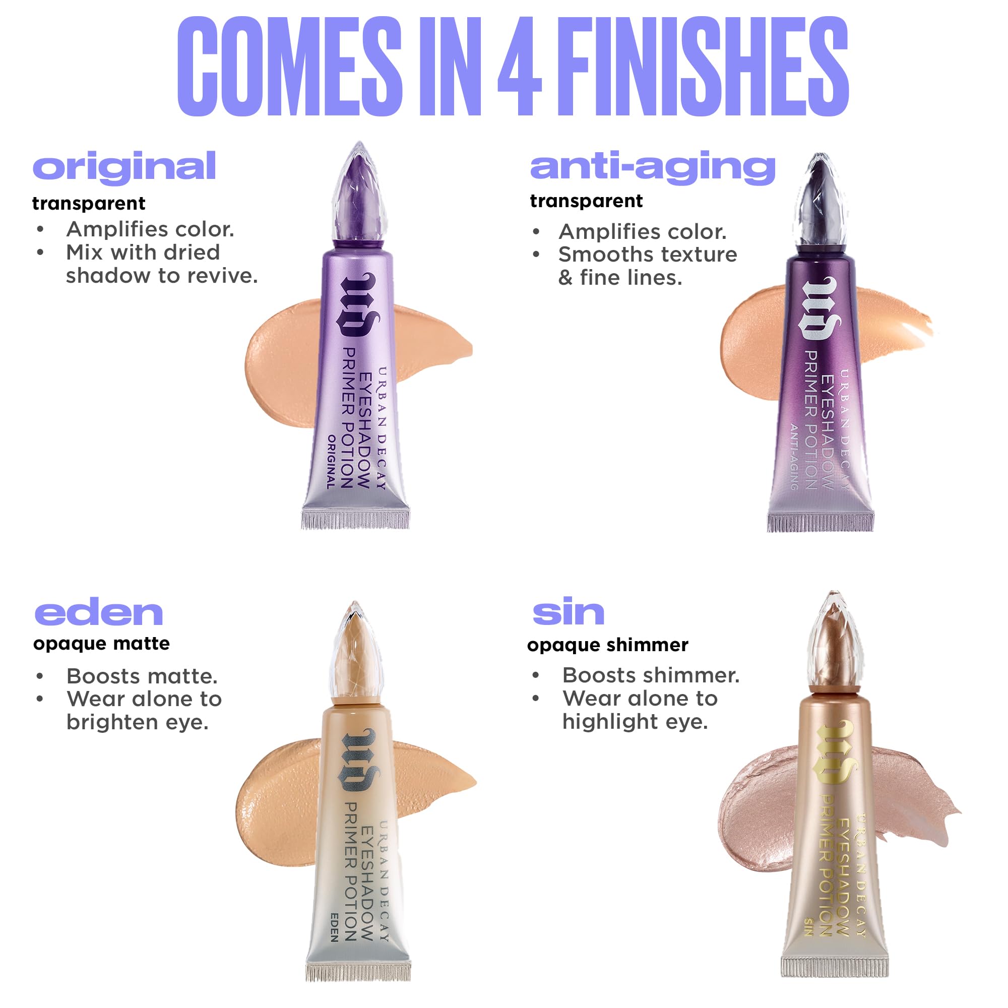 Urban Decay primer diseñado para piel madura y párpados sensibles.