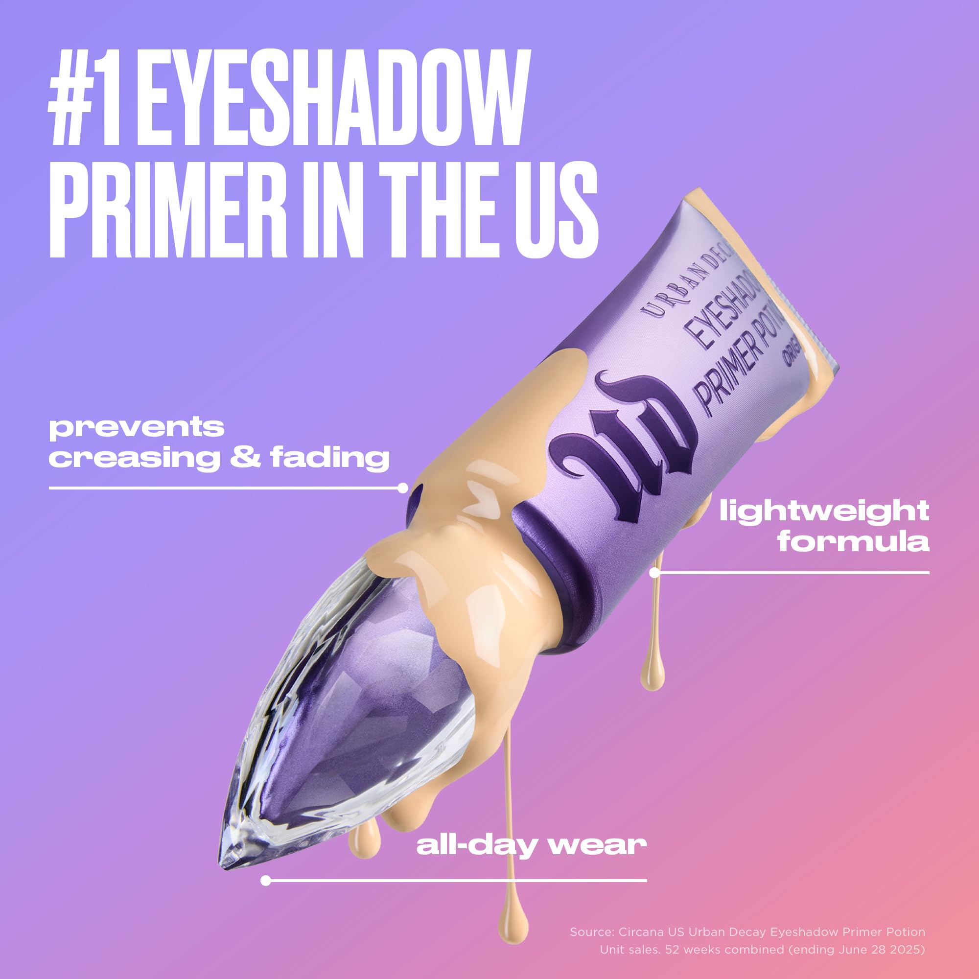 Urban Decay primer nude crea tono uniforme para sombras.