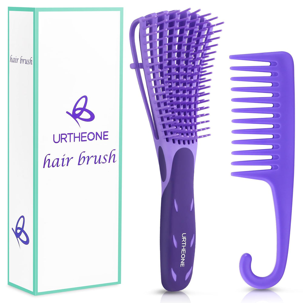 URTHEONE cepillo desenredante para cabello rizado 3a-4c desenreda con suavidad