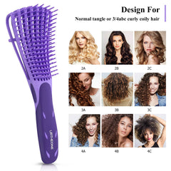 URTHEONE dientes suaves cuidan el cabello al desenredar