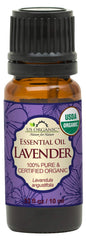 US Organic Lavanda: botella de 10 ml con aroma puro para difusor.