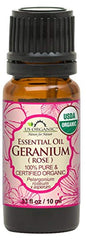 US Organic huile essentielle géranium rosat – aromathérapie et soin cutané.