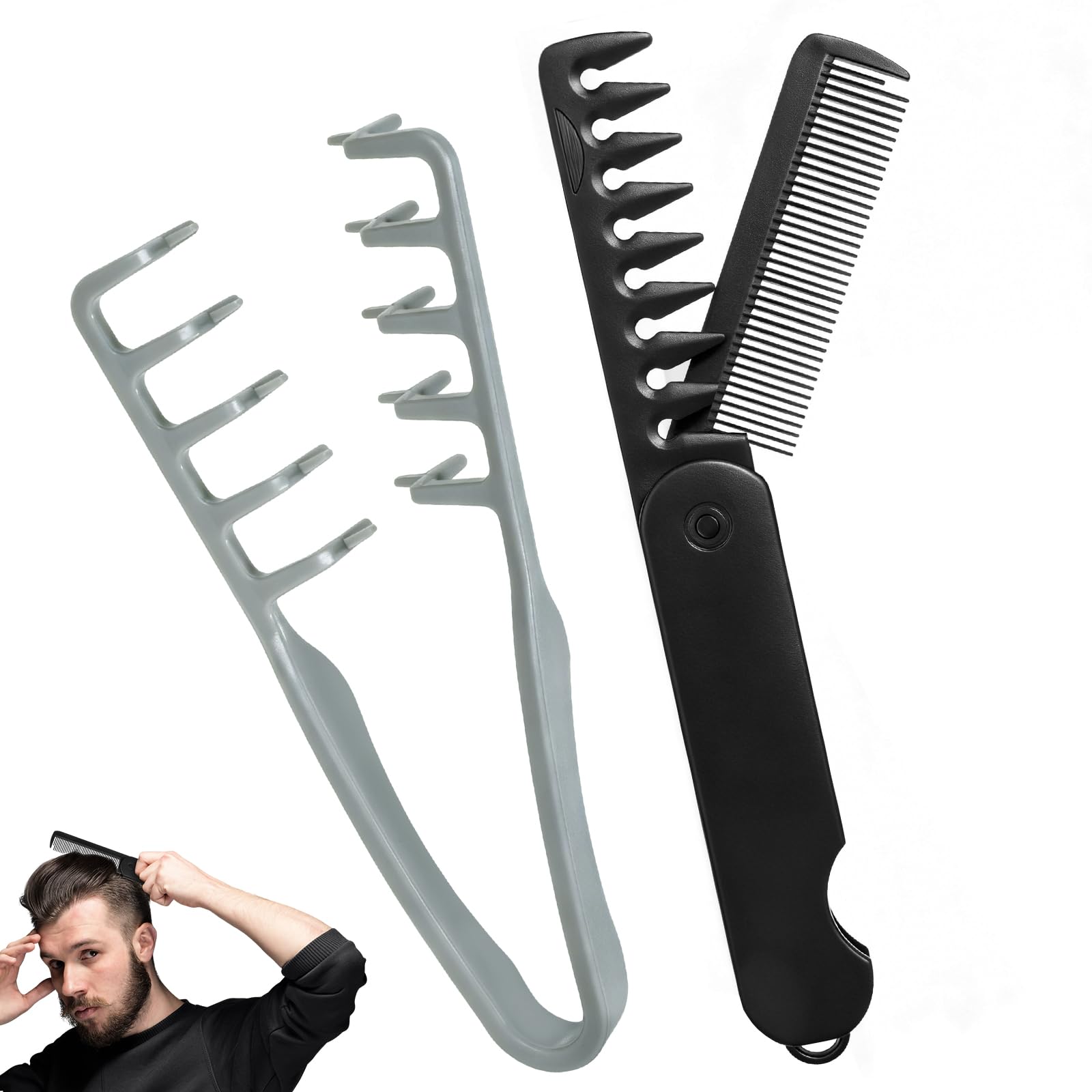 Utmiga Texture Comb voluminiza las raíces para un peinado más completo.