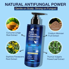 Champú Uttse dermatitis seborreica: cabello suave y cuero cabelludo calmado.