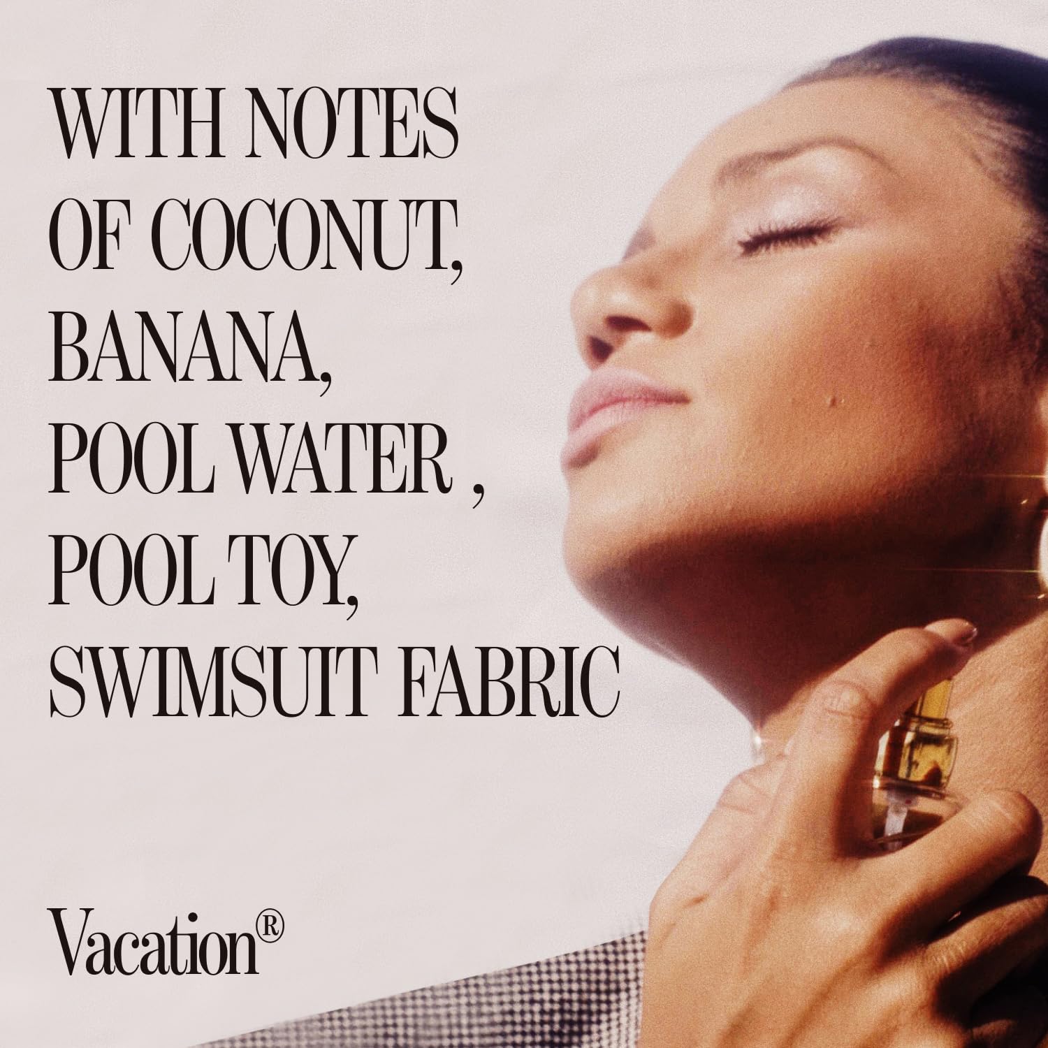 VACATION protector solar Eau de Toilette, embalaje compacto para regalo o viaje.