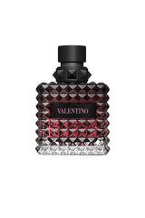 Valentino Donna Born In Roma Intense, frasco elegante para presencia duradera.