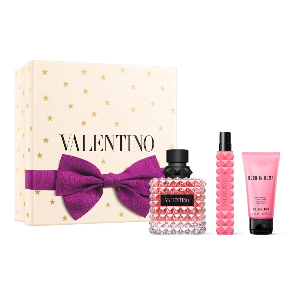 Valentino Donna Born In Roma: botella de perfume, ideal para regalo y uso diario.