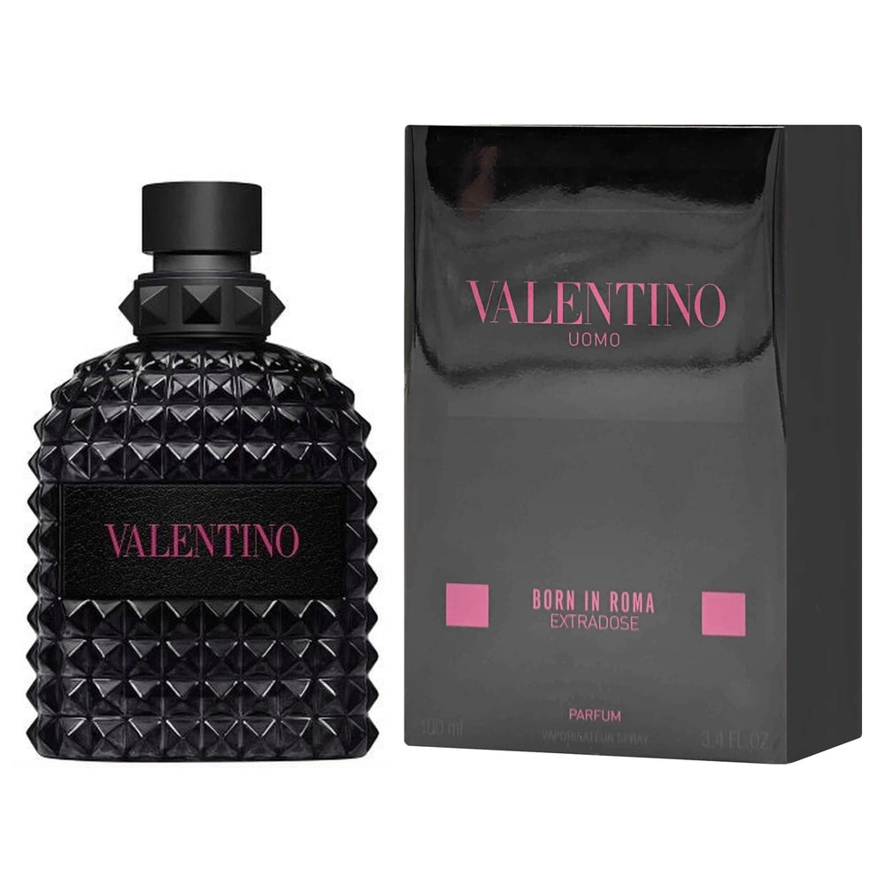Valentino Uomo Born In Roma Extradose, botella elegante, ideal para noches especiales