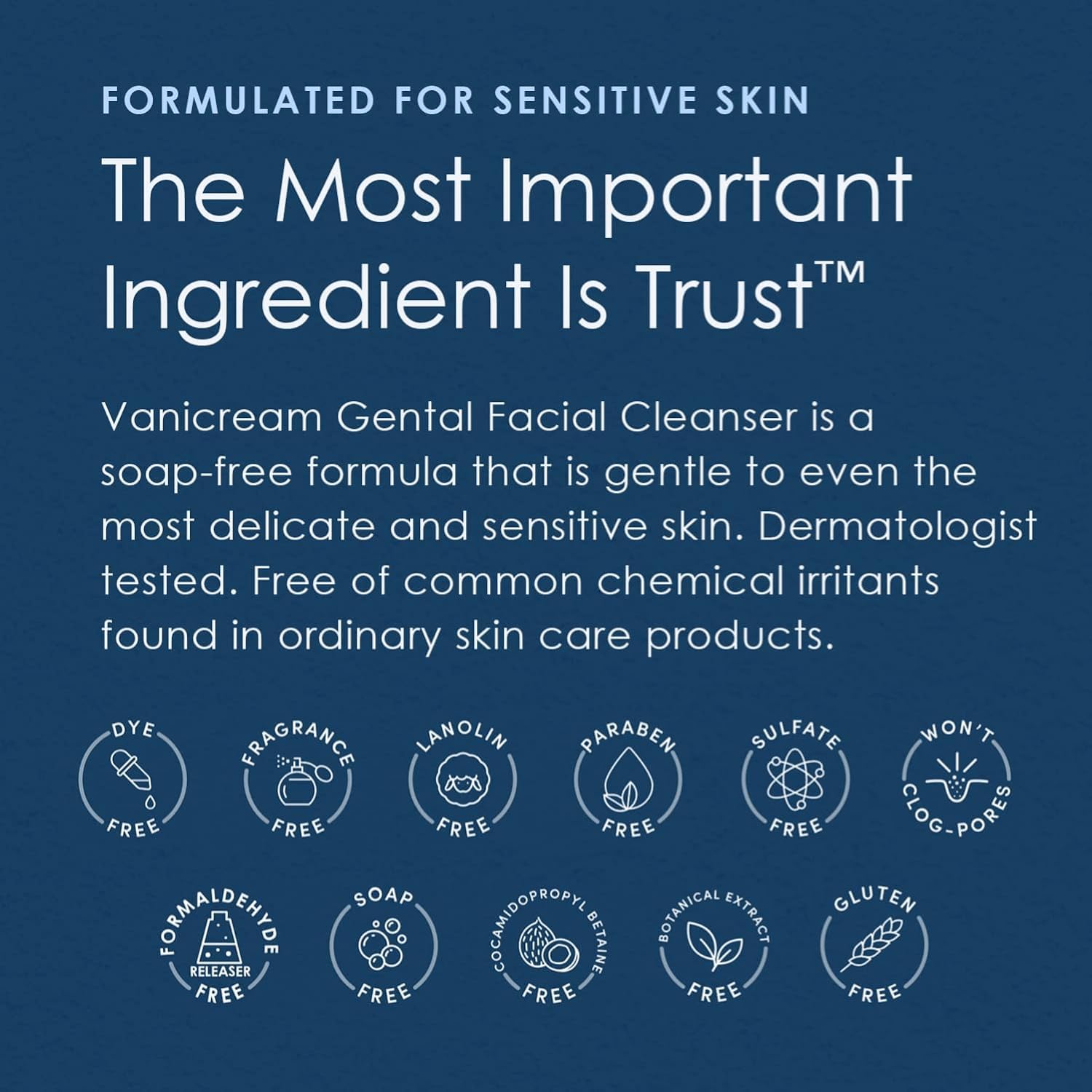 Vanicream Facial Cleanser, empaque de dos unidades, ahorro práctico