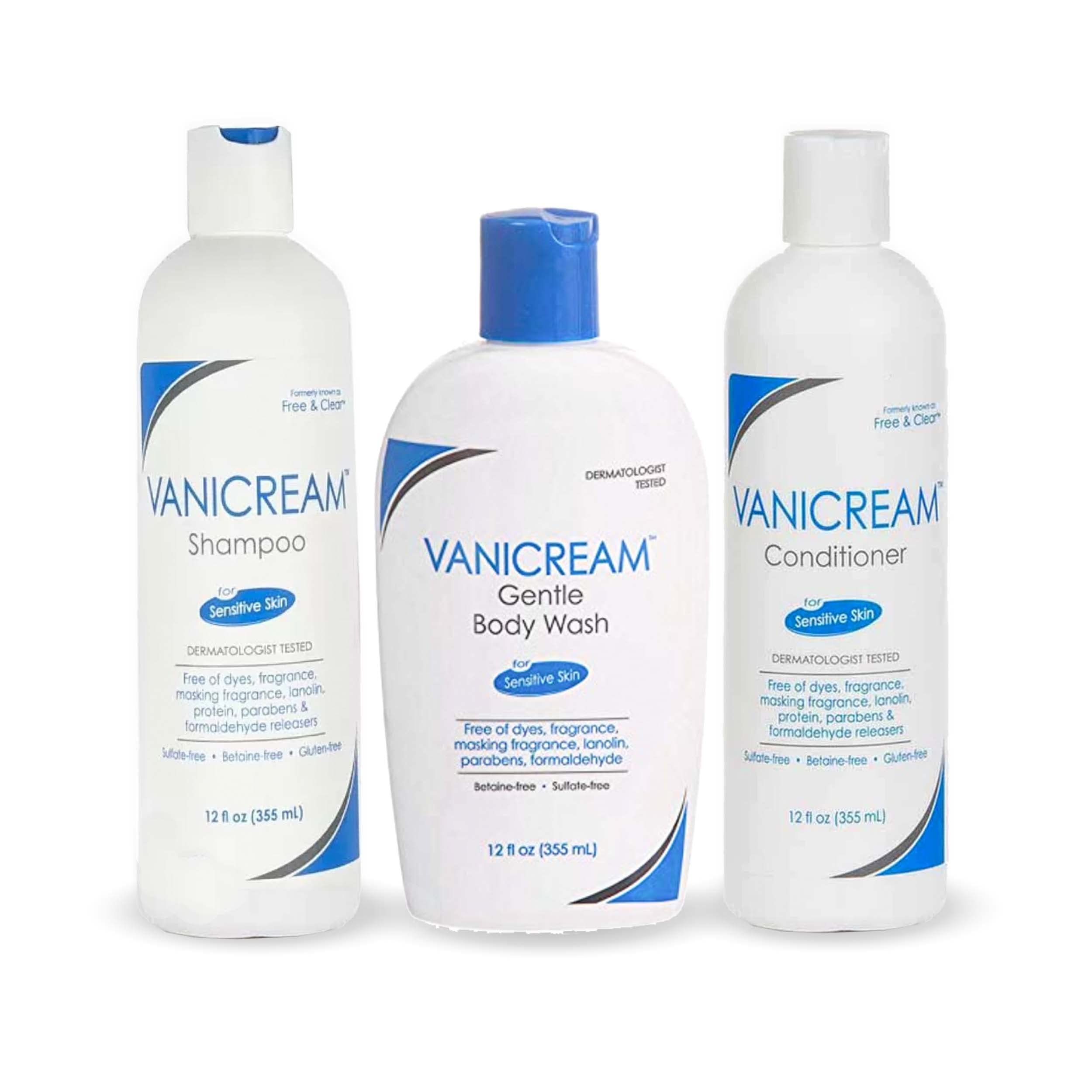 Vanicream shampoing – bouteille douce pour cheveux sensibles sans parfum.
