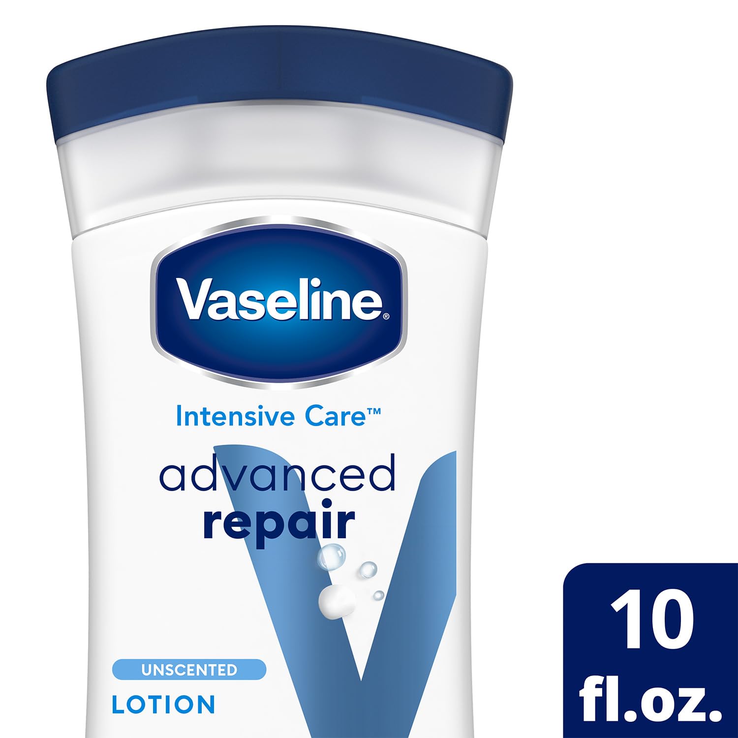 Vaseline Cuidado Intensivo Reparación Avanzada, aplicación suave tras la ducha para piel lisa