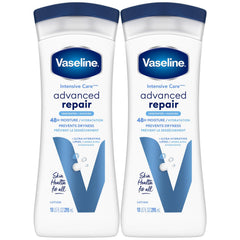 Vaseline Cuidado Intensivo Reparación Avanzada en botella, hidratación duradera para piel seca